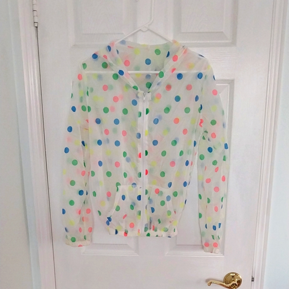 Sheer windbreaker